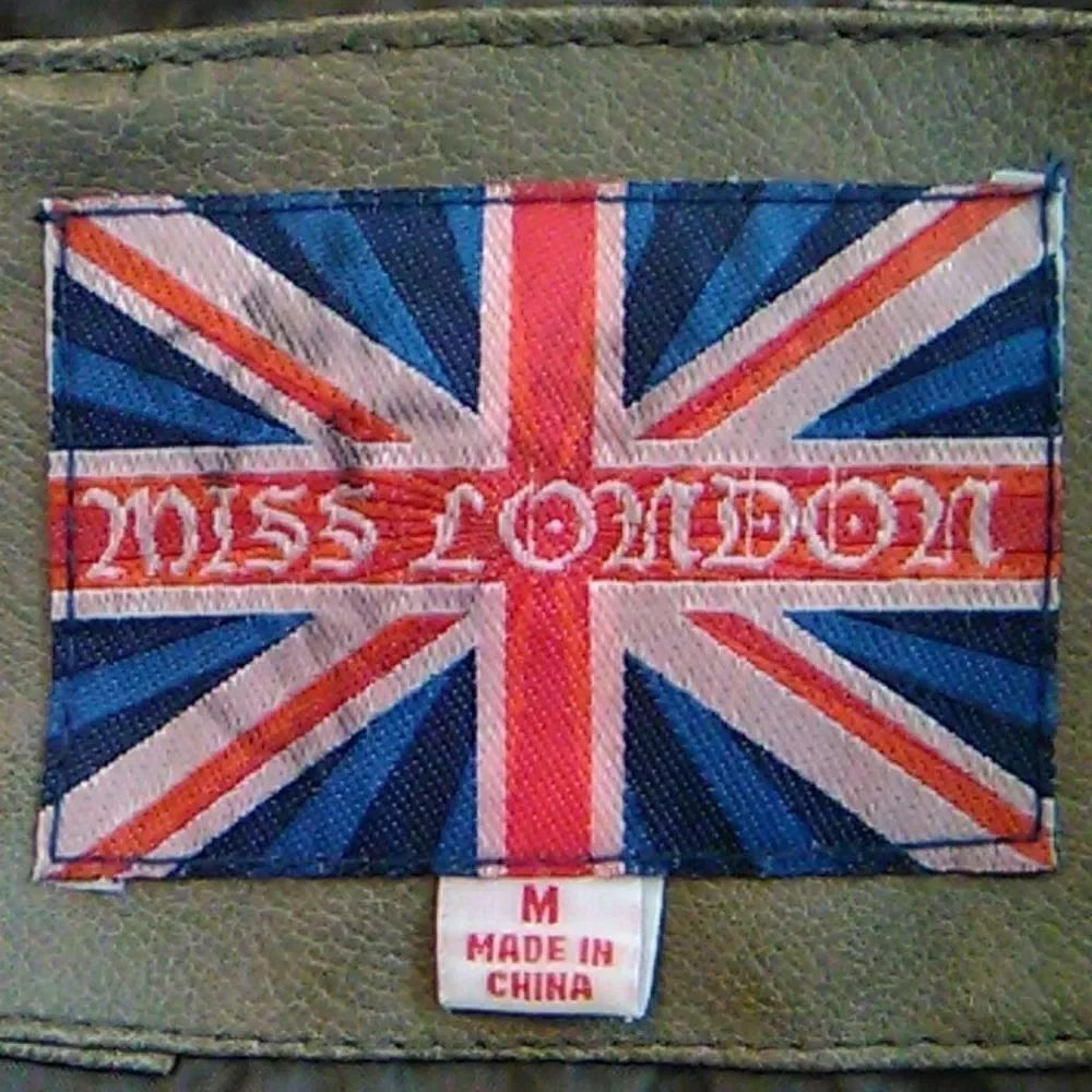 Miss London Faux Leather Bomber Jacket - Picture 9 of 13